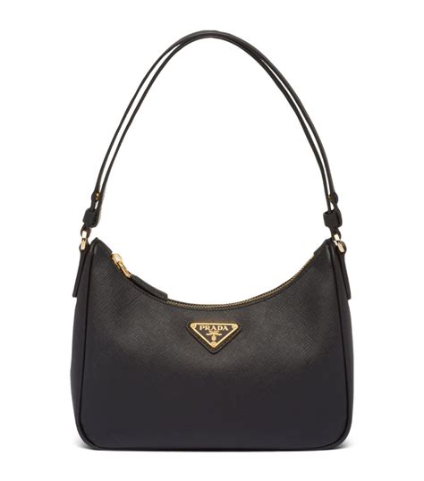 prada leather textured bag|prada leather shoulder bag price.